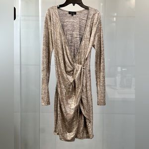 Trixxi Brand silver shimmer party dress - Size M